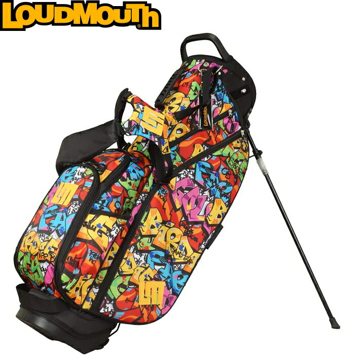 LOUDMOUTH ラウドマウス　LM-CB0010　8.5型 スタンドキャディバッグ　Tags（029）タグス