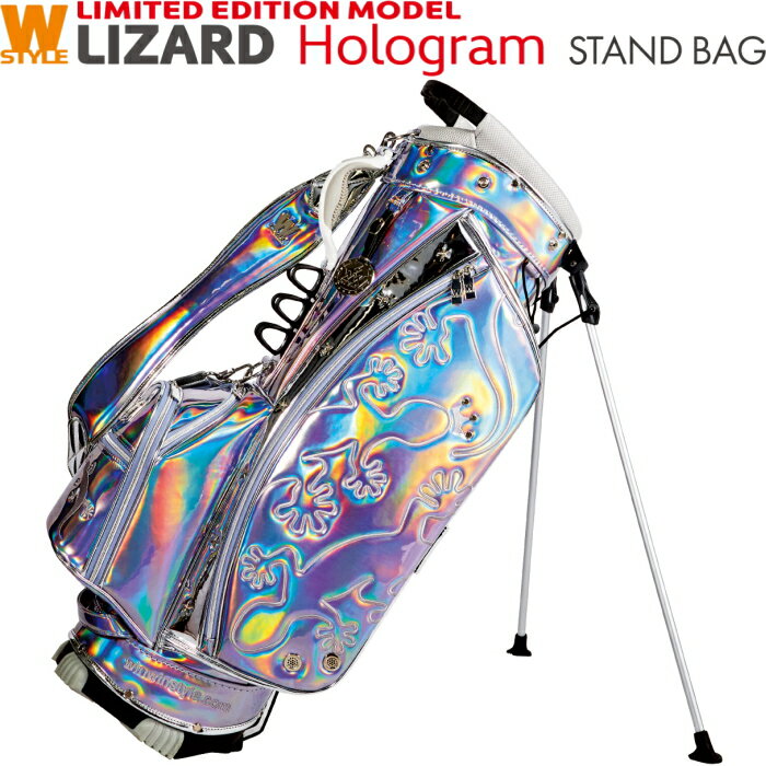 WINWIN STYLE　ウィンウィンスタイル　LIZARD Hologram STAND BAG LEM スタンドバッグ 
