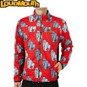 Loudmouth ラウドマウス 中綿ブルゾン 772207-295 Gorilla Red ゴリラレッド ストレッチ/撥水加工/防風 【メンズ/ゴルフウェア】