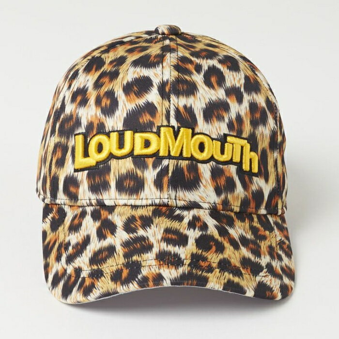 Loudmouth ラウドマウス ゴルフキャップ 772900-334　Fuzzy Leopard ファジーレオパード 【ユニセックス/ゴルフウェア】