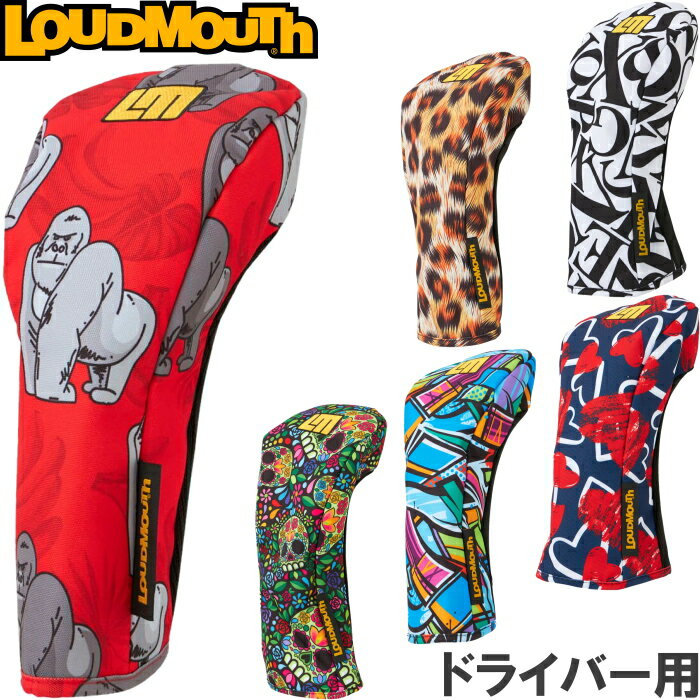 LOUDMOUTH ラウドマウス ドライバー用ヘッドカバー　LM-HC0011/DR