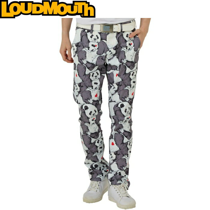 Loudmouth ラウドマウス ロングパンツ 763300-348　レスティングパンダズ Resting Pandas 