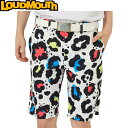 Loudmouth ラウドマウス ショートパンツ 763302-352 Neon Leopard ネオンレオパード 
