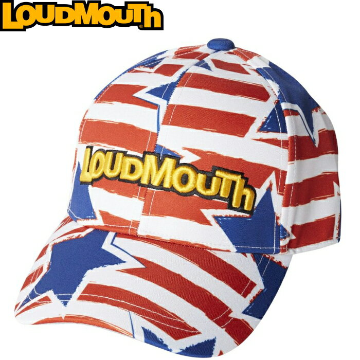 Loudmouth ラウドマウス ゴルフキャップ 763902-349　Independence Flag　インディペンデンスフラッグ　【ユニセックス/ゴルフウェア】