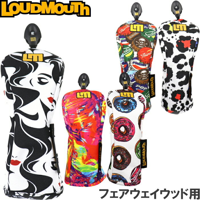 LOUDMOUTH ラウドマウス フェアウェイウッド用ヘッドカバー　LM-HC0014/FW