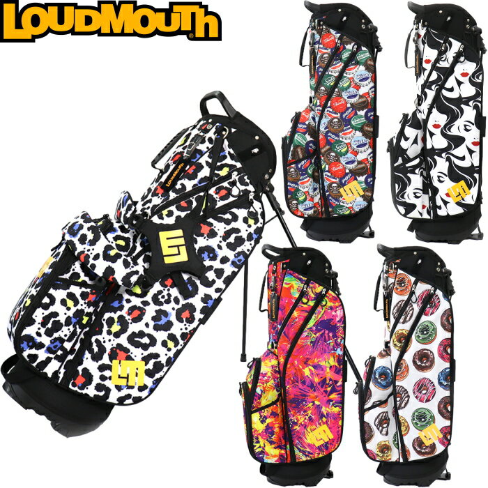 LOUDMOUTH ラウドマウス　LM-CB0021　8.5型 スタンドキャディバッグ