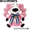 M・U SPORTS MUスポーツ 703J3512 ミックスツイードMELU(メルー) フェアウェイウッド用ヘッドカバー