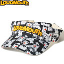 Loudmouth ラウドマウス サンバイザー 773922-371　Retro Beauties　レトロビューティーズ　