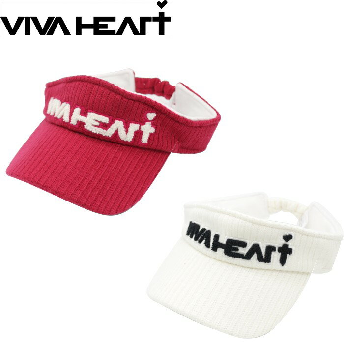 【郵便発送可】VIVA HEART ビバハート レディース ニット サンバイザー 013-56060