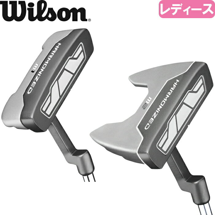 レディース Wilson ウィルソン HARMONIZED PUTTER ハーモナイズドパター パターカバー付 【32インチ/3...