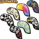 【ネコポス送料無料】LOUDMOUTH ラウドマウス アイアンカバー 単品用 LM-HC0019/IR 窓付タイプ