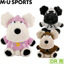 M・U SPORTS MUスポーツ 703Q3500 兎毛ふわふわパーカー ドライバー用ヘッドカバー