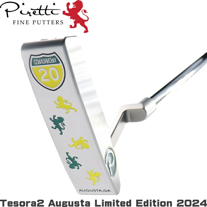 Piretti ピレッティ パター テソラ2　オーガスタ リミテッドエディション 2024 (Tesora2 Augusta Limited Edition 2024)　【数量限定生産モデル】