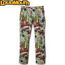 Loudmouth ラウドマウス メンズ ストレッチツイル 柄パンツ 774300-411 Loud Girl/ラウドガール(4)