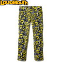 Loudmouth ラウドマウス メンズ ストレッチツイル 柄パンツ 774300-413 Animal Skulls/アニマルスカルズ(4)