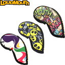 【ネコポス送料無料】LOUDMOUTH ラウドマウス アイアンカバー 単品用 LM-HC0019/IR 窓付タイプ
