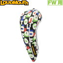 LOUDMOUTH ラウドマウス フェアウェイウッド用ヘッドカバー LM-HC0018/FW クラシックワーズ/417(4)