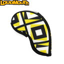 【ネコポス送料無料】LOUDMOUTH ラウドマウス アイアンカバー 単品用 LM-HC0020/IR Tumbler(124)タンブラー 窓付タイプ