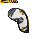 【ネコポス送料無料】LOUDMOUTH ラウドマウス アイアンカバー 単品用 LM-HC0020/IR Chimpanzee(238)チンパンジー 窓付タイプ