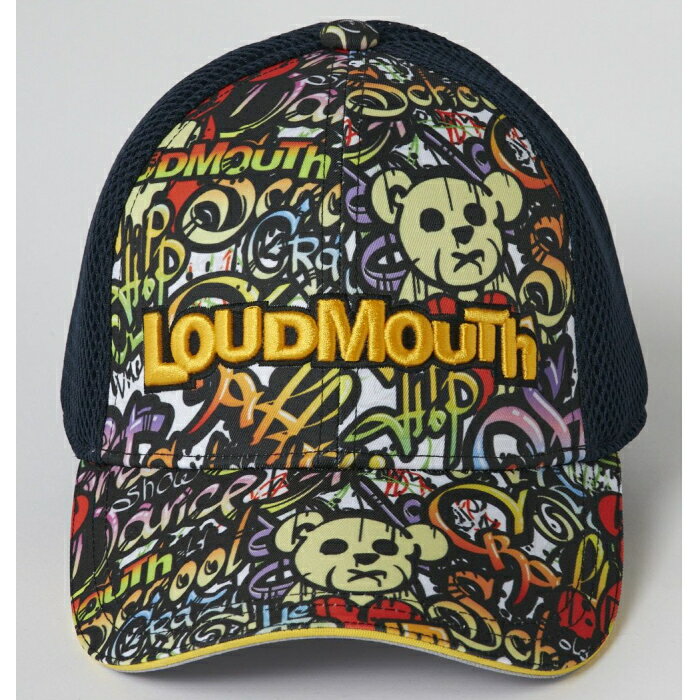 Loudmouth ラウドマウス ゴルフキャップ 765900-424　Doodle Bears/ドゥードゥルベアーズ 【ユニセックス/ゴルフウェア】