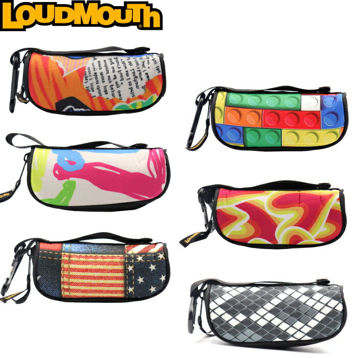 【ネコポス送料無料】LOUDMOUTH ラウドマウス LM-BC0006 ボールポーチ　ボール3個収納 ボールケース