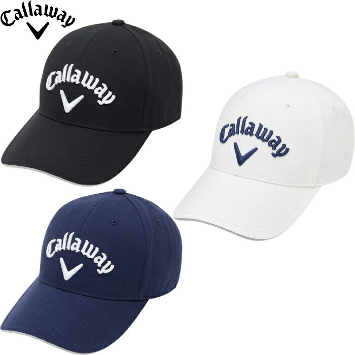 Callaway キャロウェイ ベーシック ツイルキャップ C25990101 日本正規品 BASIC TW CAP 25 JM メンズ ゴルフウェア