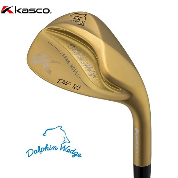 Kasco DOLPHIN WEDGEDW-123 Goldストレートネックキャスコ ドルフィンウェッジDynamic Gold 95日本製