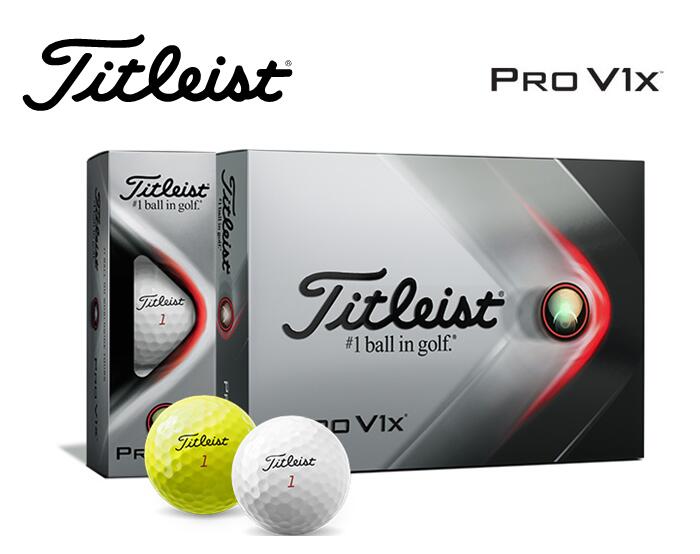 Titleist PRO V1X ボール　1ダースタイトリスト　プロ　V1X