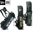 NEWERA GOLF11901502/12325911/13061334ニューエラ ゴルフプリントロゴスタンド式 キャディバッグベーシックポーチ付き