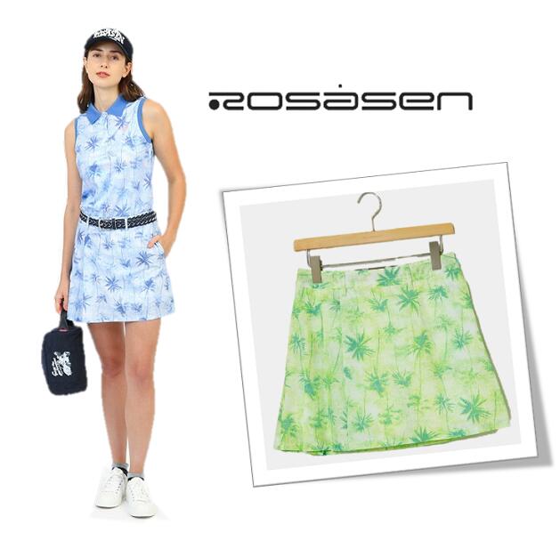 Rosasen 045-76541ロサーセン レディースドットエア—プリントスカート