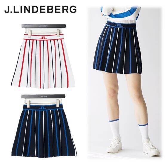 J.LINDEBERG072-77941GWSD06945ジェイリンドバーグ レディースニットスカートRIVER KNITTED SKIRTインナーパンツ付き