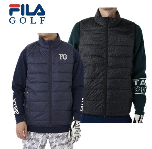 FILA GOLF782-203フィラゴルフ メンズライトダウンベスト