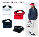 TOMMY HILFIGER GOLFTHMB90FFトミーヒルフィガーゴルフTH ロゴ バイザー