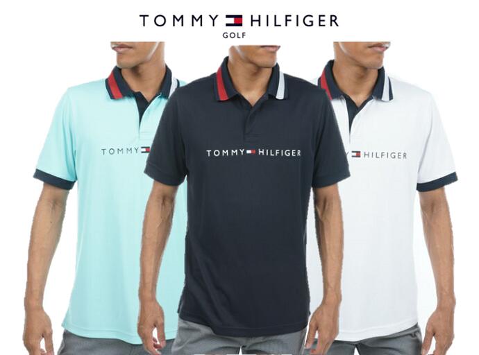 トミー ヒルフィガー ポロシャツ メンズ TOMMY HILFIGER GOLFTHMA319トミーヒルフィガー ゴルフ メンズベーシックロゴ ポロシャツ
