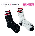 ▼▲▼▲▼ポイント10倍！▼▲▼▲▼TOMMY HILFIGER GOLFトミーヒルフィガーゴルフTHMB1F4FWOMEN レディースソックス レディース ノーマル丈 モノグラム