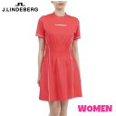 J.LINDEBERG ジェイリンドバーグ072-68444 GWSD07950WOMEN レディースインナーパンツ付き 半袖ワンピース