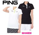 PING APPARELピン アパレル622-3160302WOMEN レディース半袖ポロシャツ