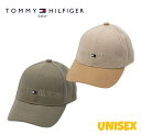 ▼▲▼▲▼ポイント10倍！▼▲▼▲▼TOMMY HILFIGER GOLFトミーヒルフィガーゴルフTHMB3F55UNISEX ユニセックスキャップキャンバス