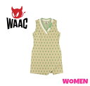 WAAC ワック072234570WOMEN レディースサークルロゴストレッチJQD ワンピース