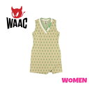 ▼▲▼▲▼ポイント10倍！▼▲▼▲▼WAAC ワック072234570WOMEN レディースサークルロゴストレッチJQD ワンピース