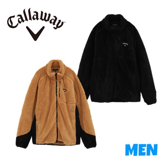 Callaway Apparelキャロウェイ アパレルC23217105MEN メンズニットボアブルゾン
