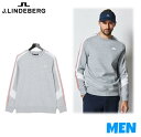 J.LINDEBERG ジェイ リンドバーグ071-39912/AMJS09020MEN メンズラバープリントクルーネックSNEAKY CREW NECK