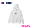 Champion GOLFチャンピオンゴルフCW-YG102WOMEN レディーステックウィーブ テリー フーデッドスウェットシャツ