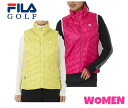 フィラ ダウンベスト レディース FILA GOLF フィラゴルフ793-202WOMEN レディースハイブリッドダウンベスト