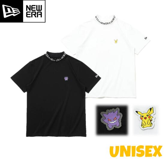 NEW ERA GOLF ニューエラ ゴルフ14124680 14124681UNISEX ユニセックス半袖 ミッドネック パフォーマンス TシャツPokémon ポケモンピカチュウ ゲンガー