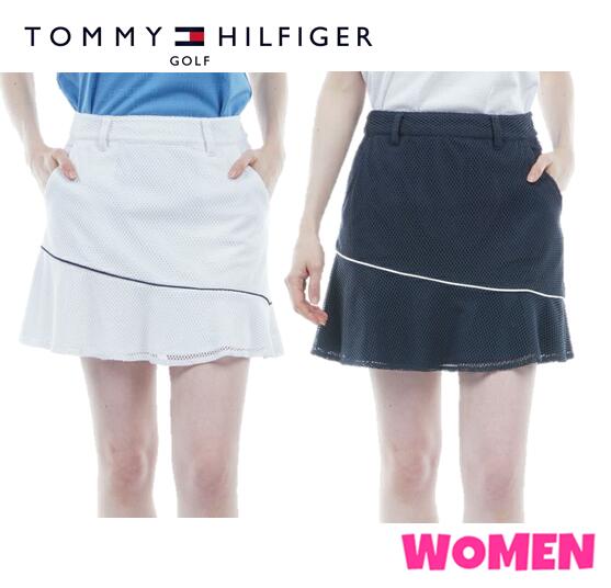 ▼▲▼▲▼ポイント10倍！▼▲▼▲▼TOMMY HILFIGER GOLFトミーヒルフィガー ゴルフTHLA414WOMEN レディースレースフレア スカート