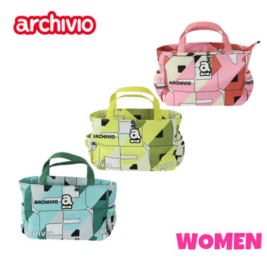 archivio アルチビオA350407WOMEN レディースブロッキングレトロ総柄バッグ