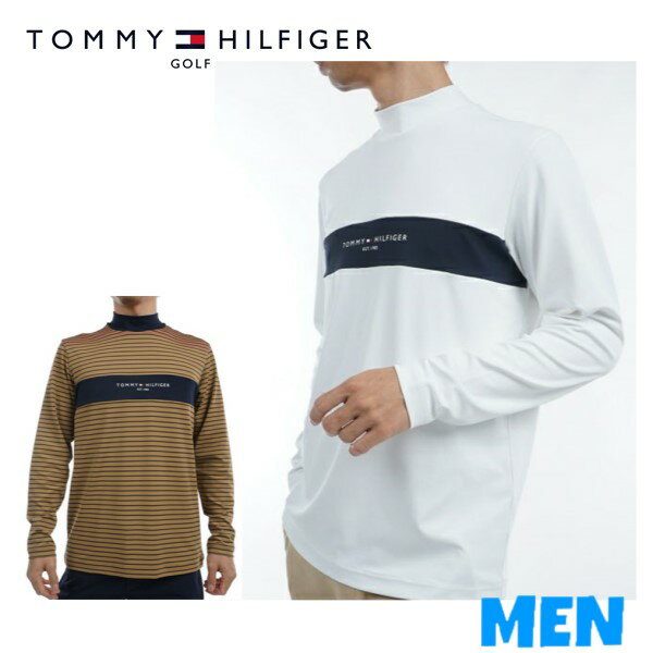 ▼▲▼▲▼ポイント10倍！▼▲▼▲▼TOMMY HILFIGER GOLFトミーヒルフィガー ゴルフTHMA454MEN メンズ エッセンシャル 長袖 モックネック シャツ