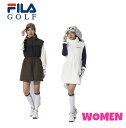 FILA GOLF フィラゴルフ794-242WOMEN レディース中綿ワンピース