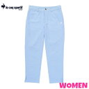 le coq sportif GOLFルコックスポルティフゴルフLG5SLP51LWOMEN レディースサッカーストライプ8分丈 パンツ